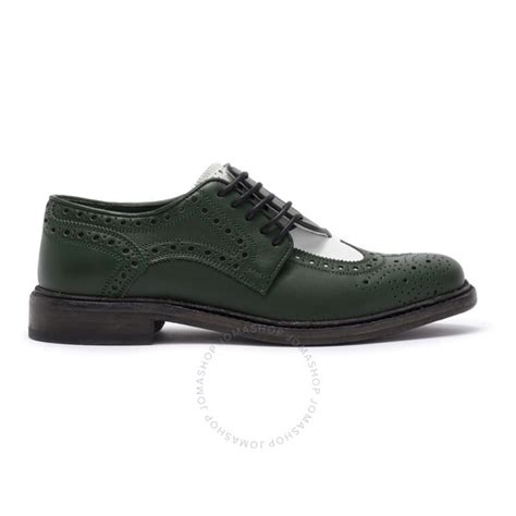 burberry rayford|Ladies Dark Green Rayford Wingtip Derby In Green,two Tone.